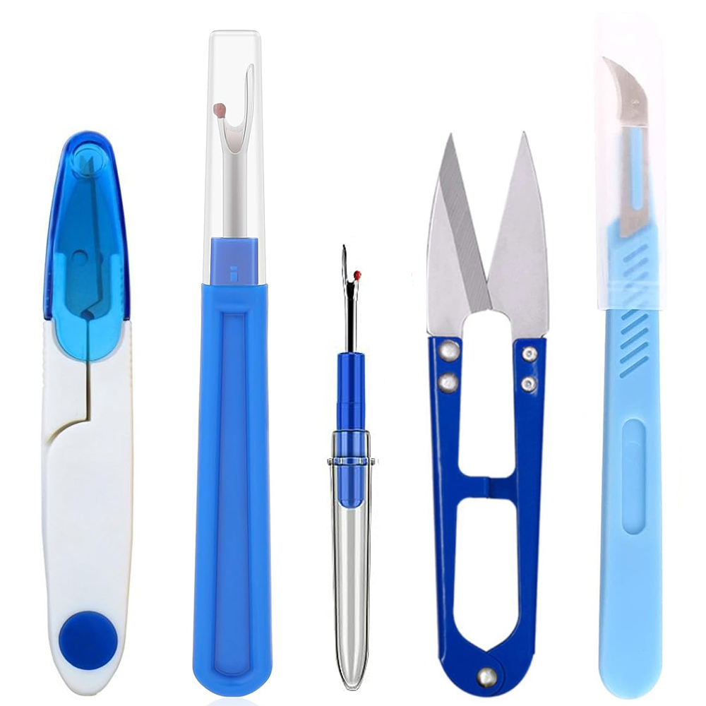 Embroidery Removal Tool - 5PCS Sewing Tools Kits Seam Ripper