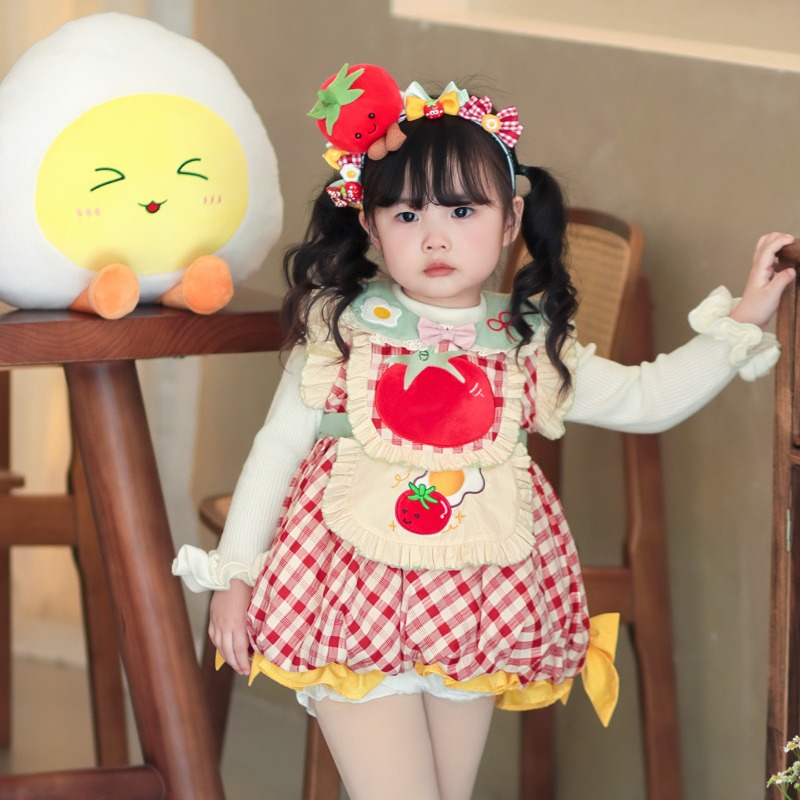 Cottagecore Kids Lolita Dress  - Embroidery Egg 评论和价格