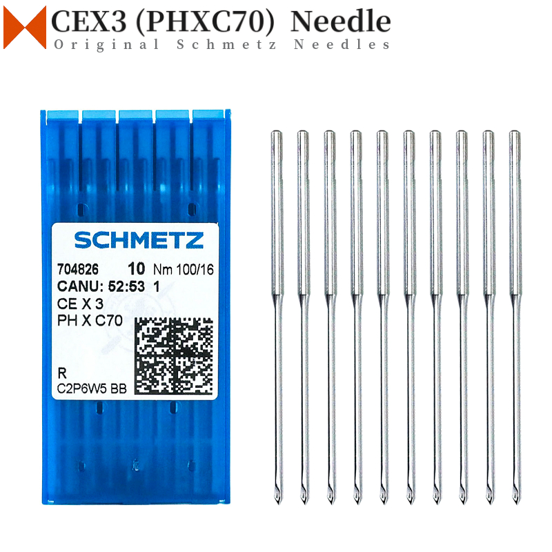 10 PCS CEX3 (PHXC70) Schmetz N - Embroidery Machine Barudan 评论和价格