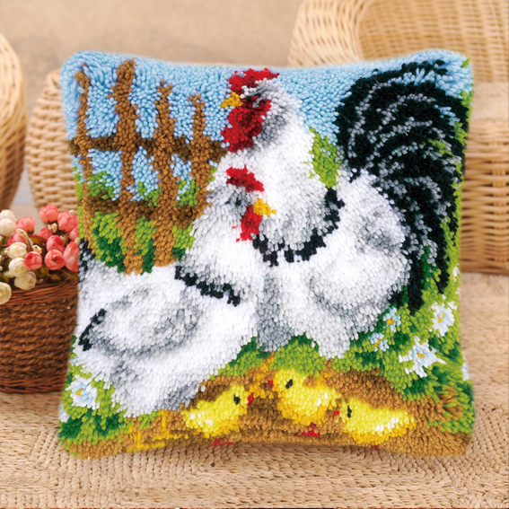 Cartoon Cute Bird Duck Latch H - Printed Embroidery Kit 评论和价格