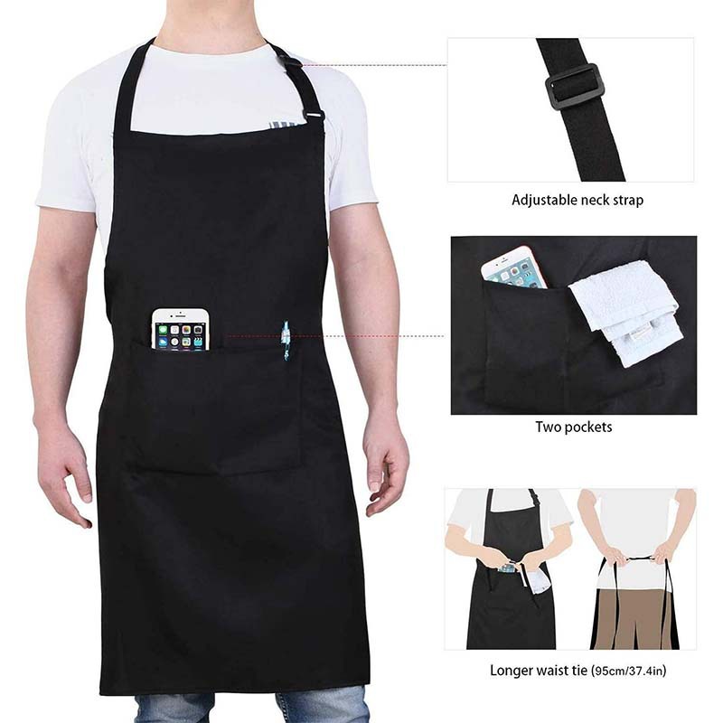 Large Size Waterproof Customiz - Embroidery Apron 评论和价格