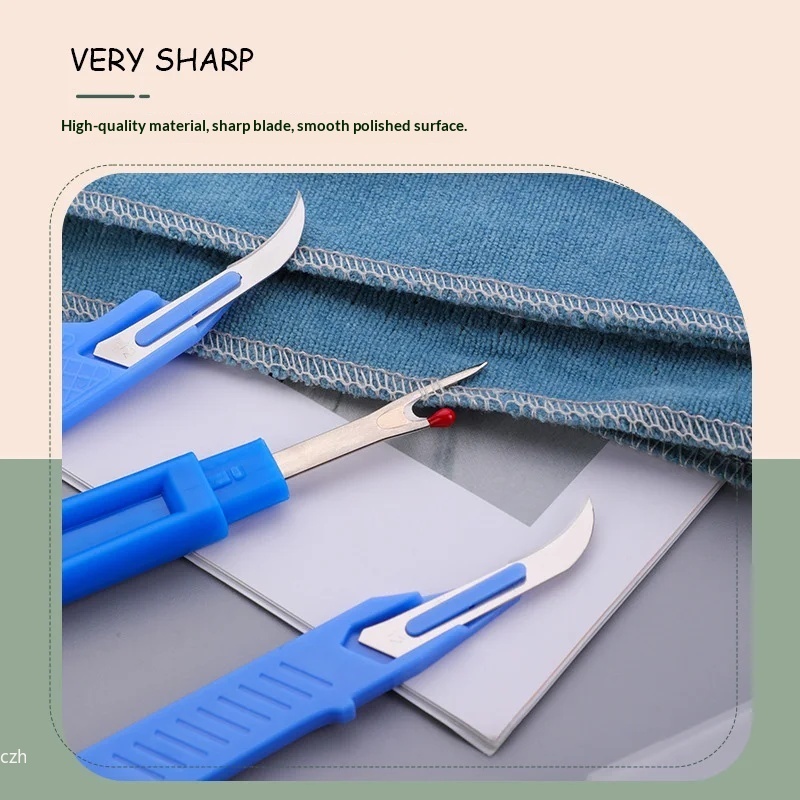 5Pcs Blue Sewing Ripper Kit wi - Embroidery Removal Tool 评论和价格