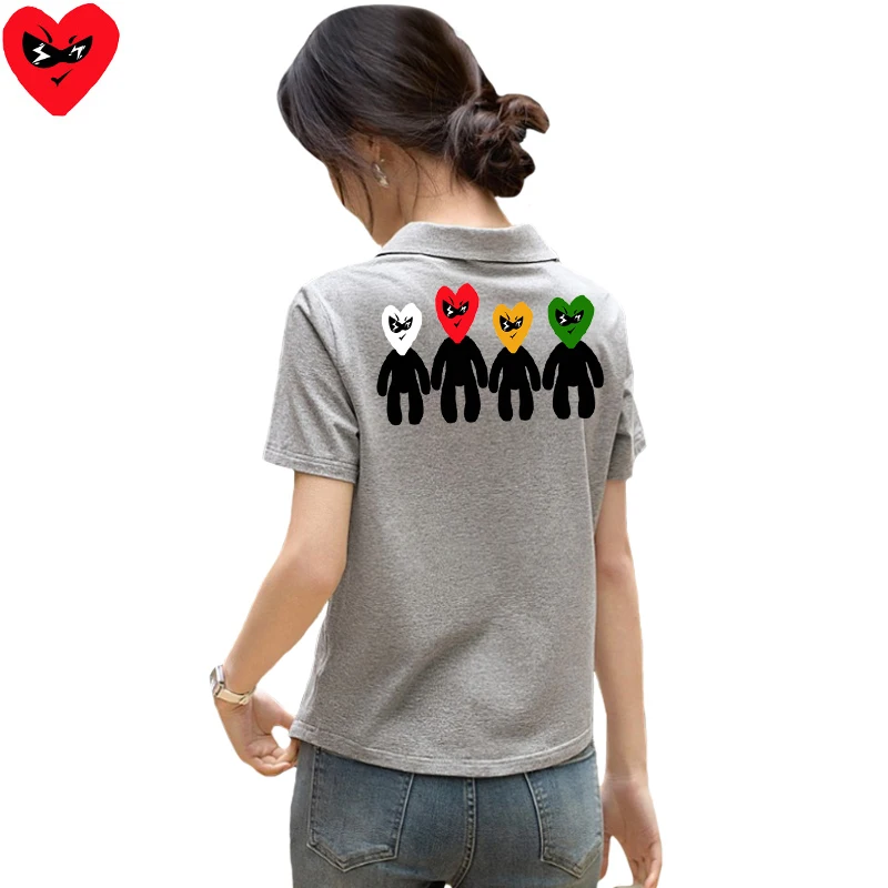 Break Egg Women POLO Shirt Cot - Embroidery Egg 评论和价格