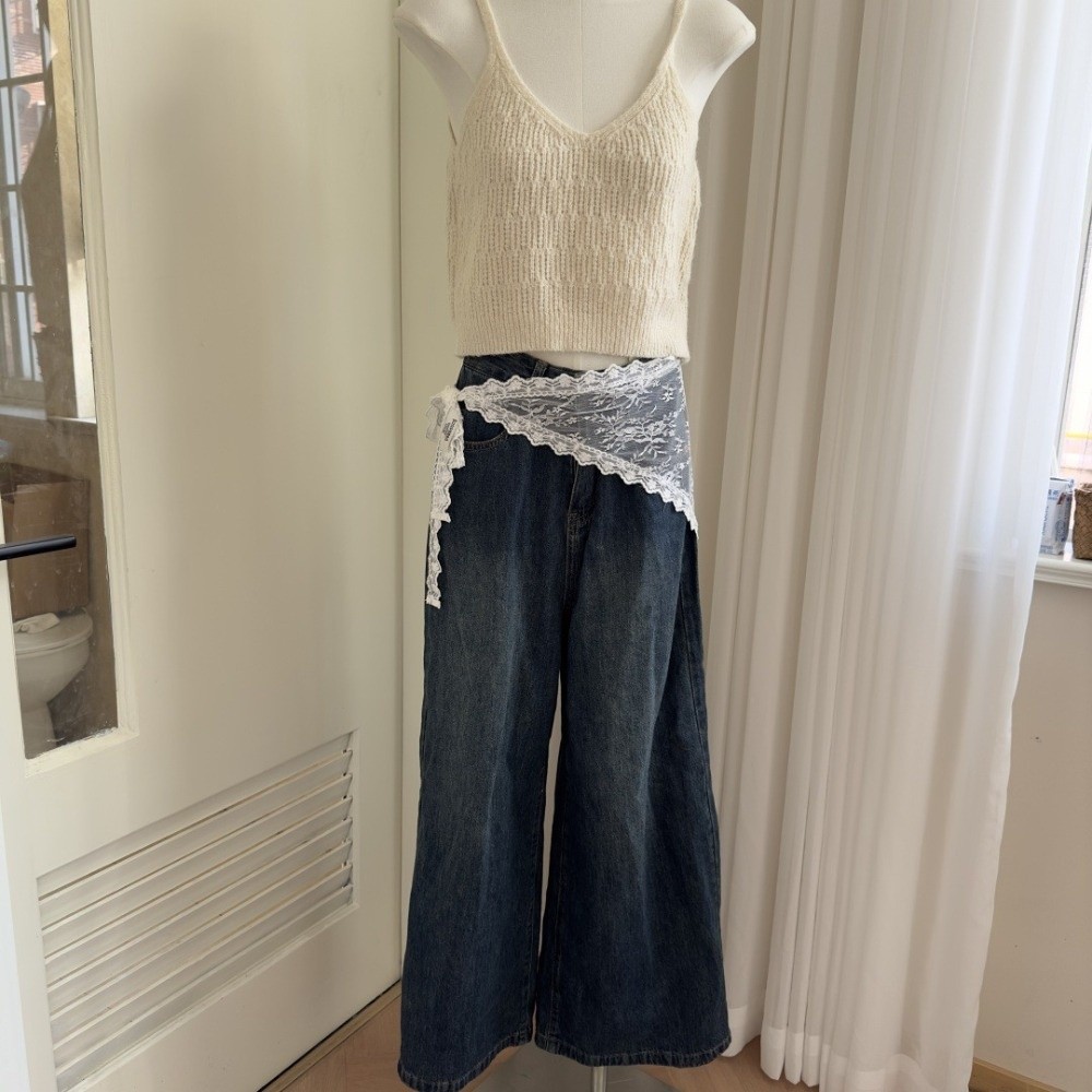 Soft Y2K Triangle Apron Embroi - Embroidery Apron 评论和价格