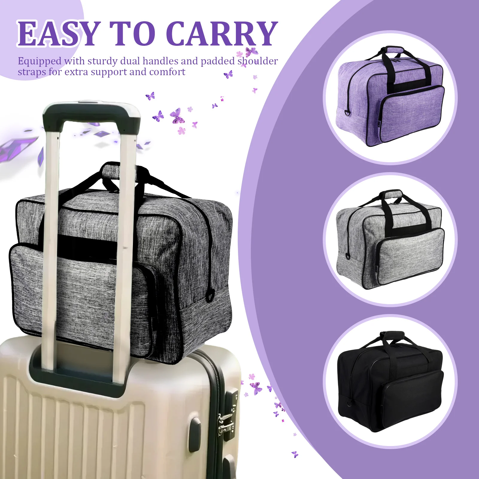 Sewing Machine Carrying Case w - Embroidery Removal Tool 评论和价格