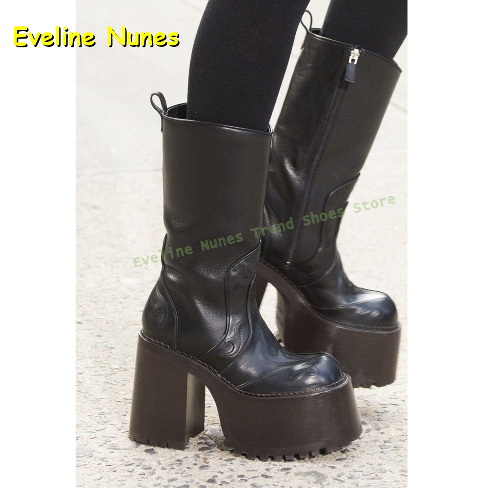 Embroidery Platform Knee High  - Embroidery Yes 评论和价格