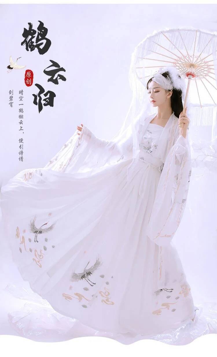 Chinese Ancient Hanfu Women's  - Embroidery Shirt 评论和价格