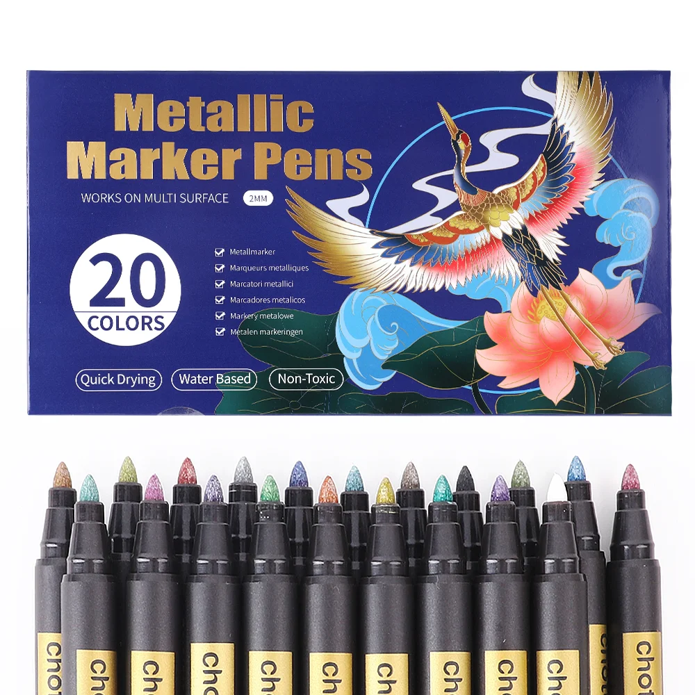 10/20 Color Metallic Markers P - Embroidery Egg 评论和价格