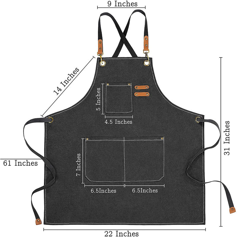 Custom Embroidery Logo Kitchen - Embroidery Apron 评论和价格