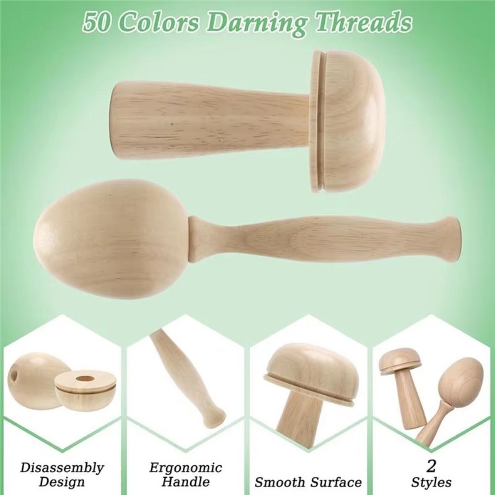 DIY Crafts Sock Darning Kit Eg - Embroidery Egg 评论和价格