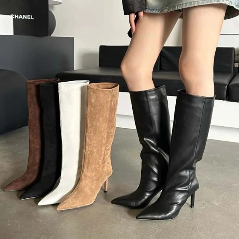 Luxury Women Long Boots Fashio - Embroidery Yes 评论和价格