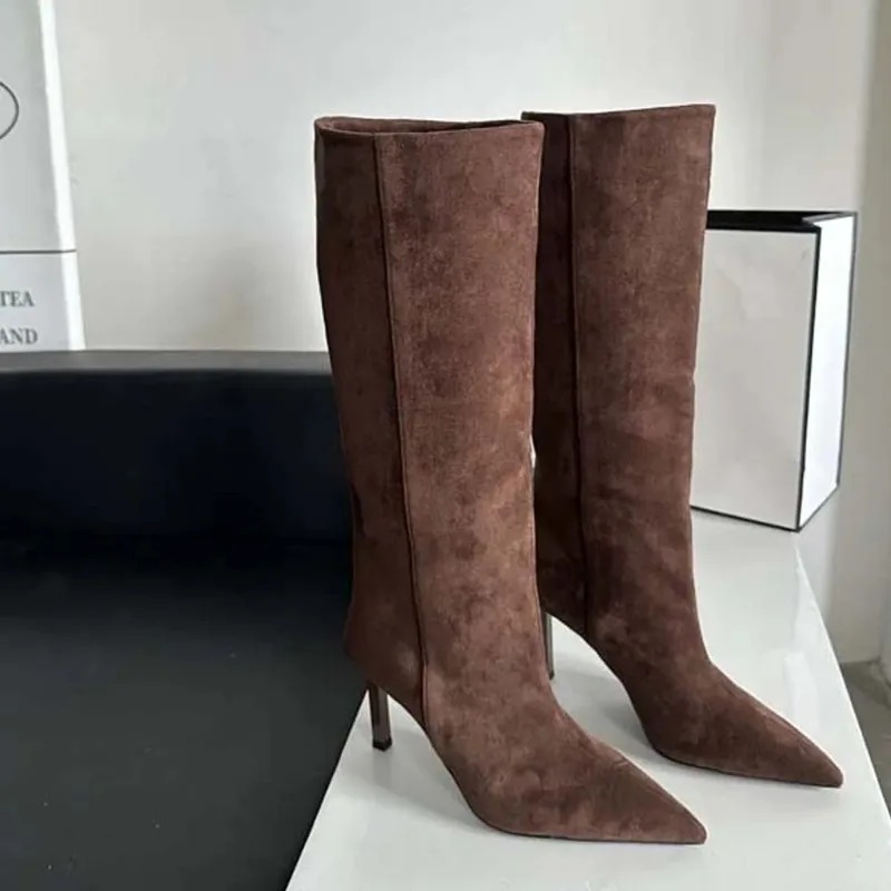 Luxury Women Long Boots Fashio - Embroidery Yes 评论和价格