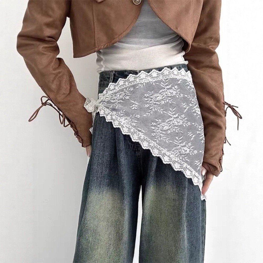Harajuku Y2K Triangle Apron Em - Embroidery Apron 评论和价格