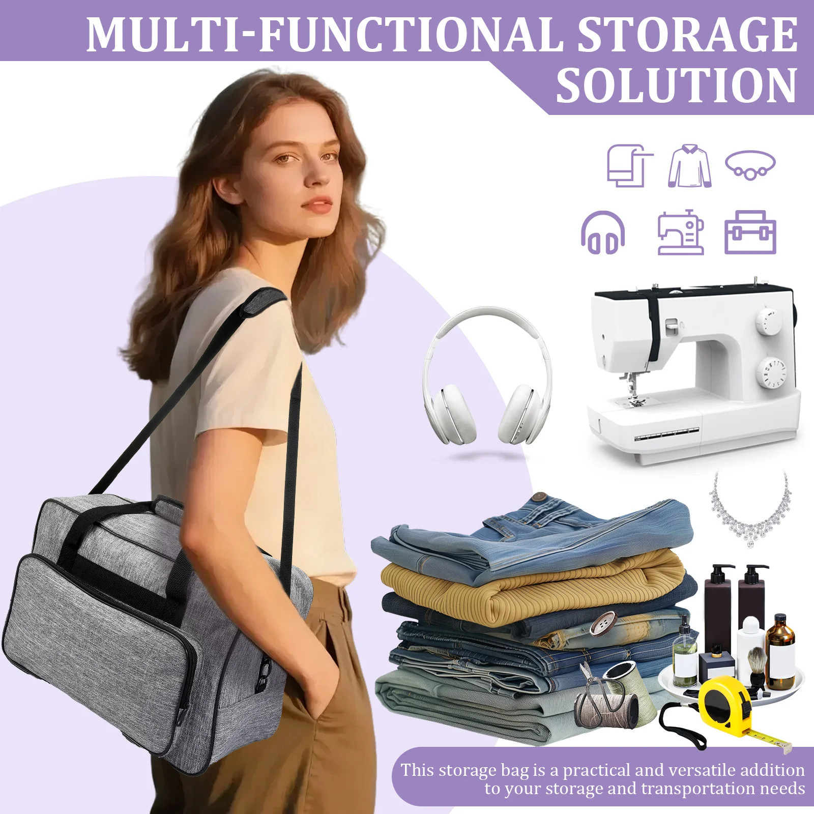 Sewing Machine Carrying Case w - Embroidery Removal Tool 评论和价格