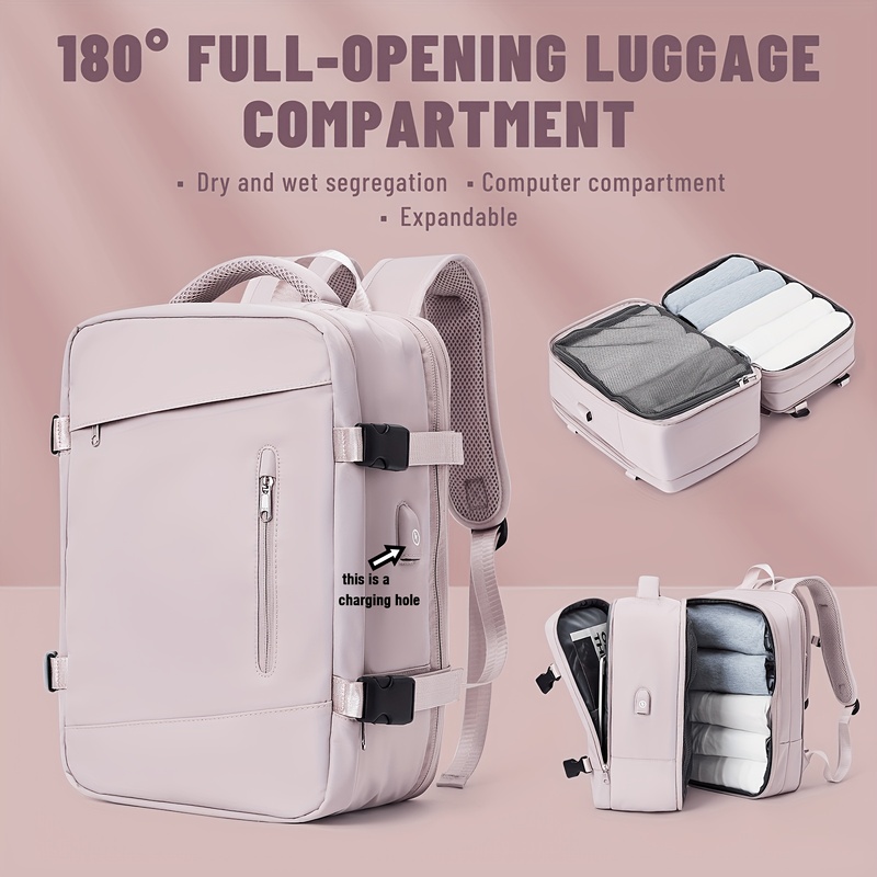 Hiking Backpack Large Capacity - Embroidery Computer 评论和价格