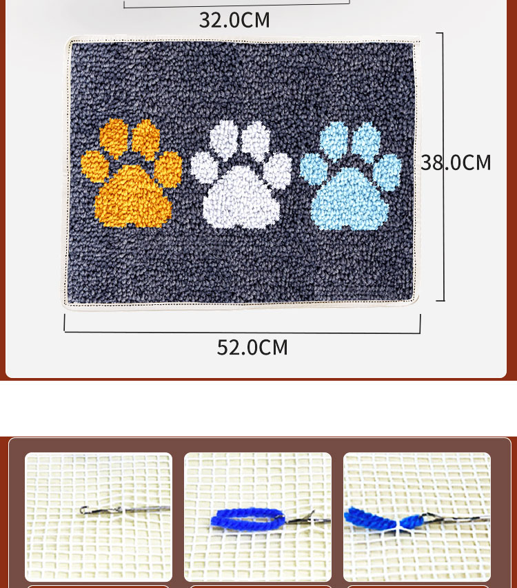 Truck Embroidery Canvas Latch  - Printed Embroidery Kit 评论和价格