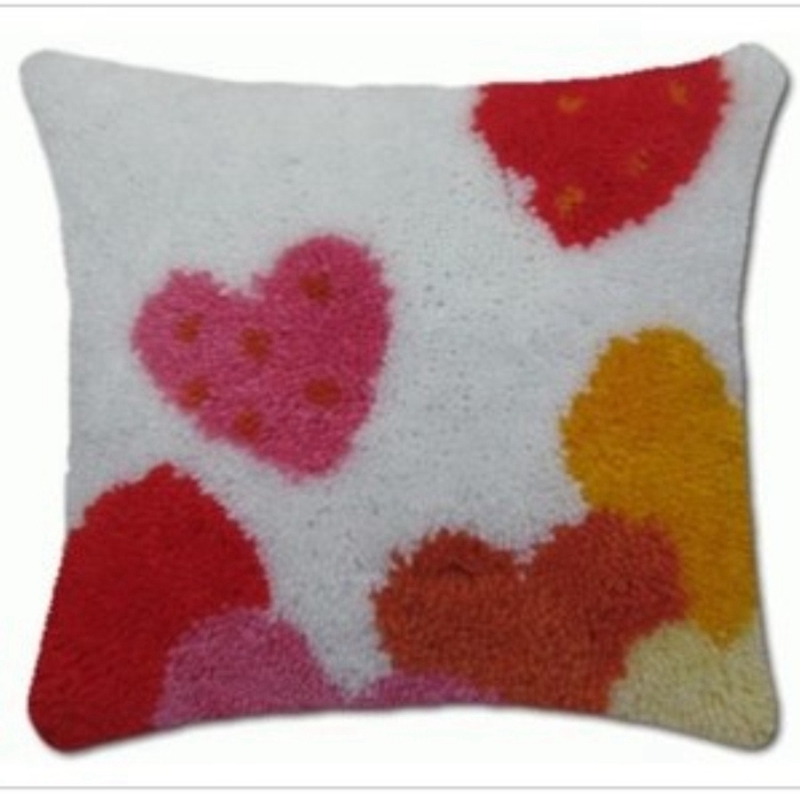 Rainbow Love Series Latch Hook - Printed Embroidery Kit 评论和价格