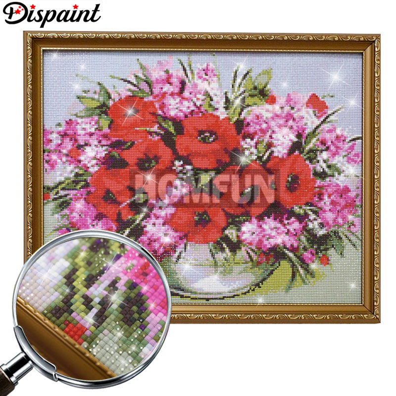 Dispaint Full Diamond Embroide - Embroidery Roll Pattern 评论和价格