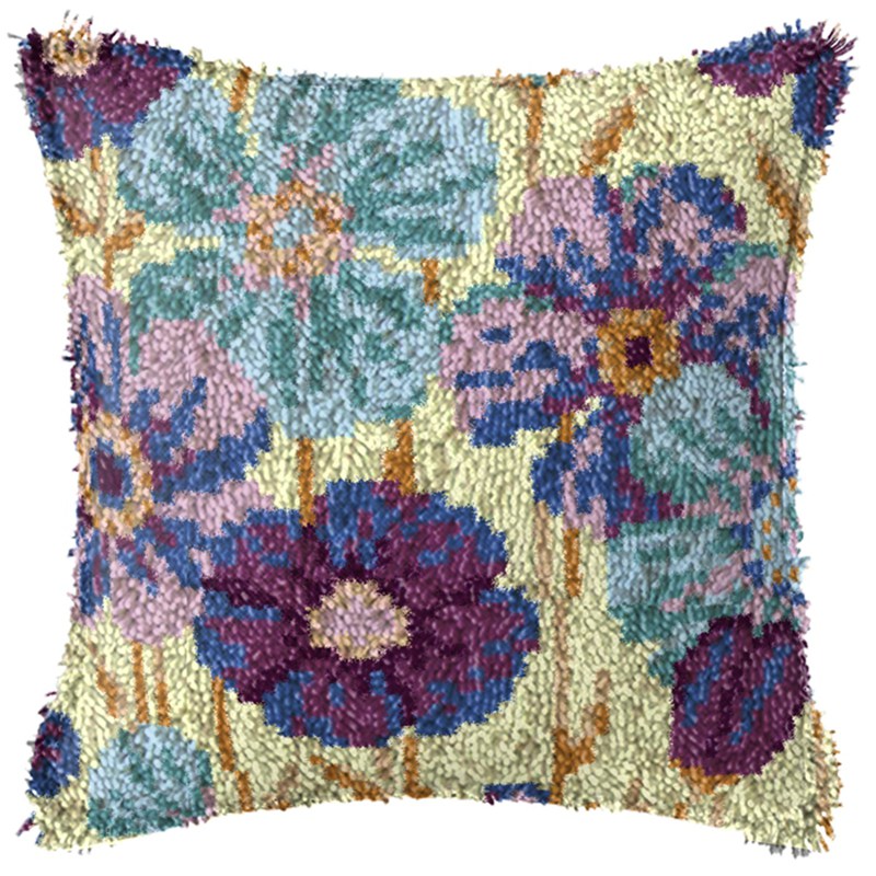 European Retro Flower Latch Ho - Printed Embroidery Kit 评论和价格