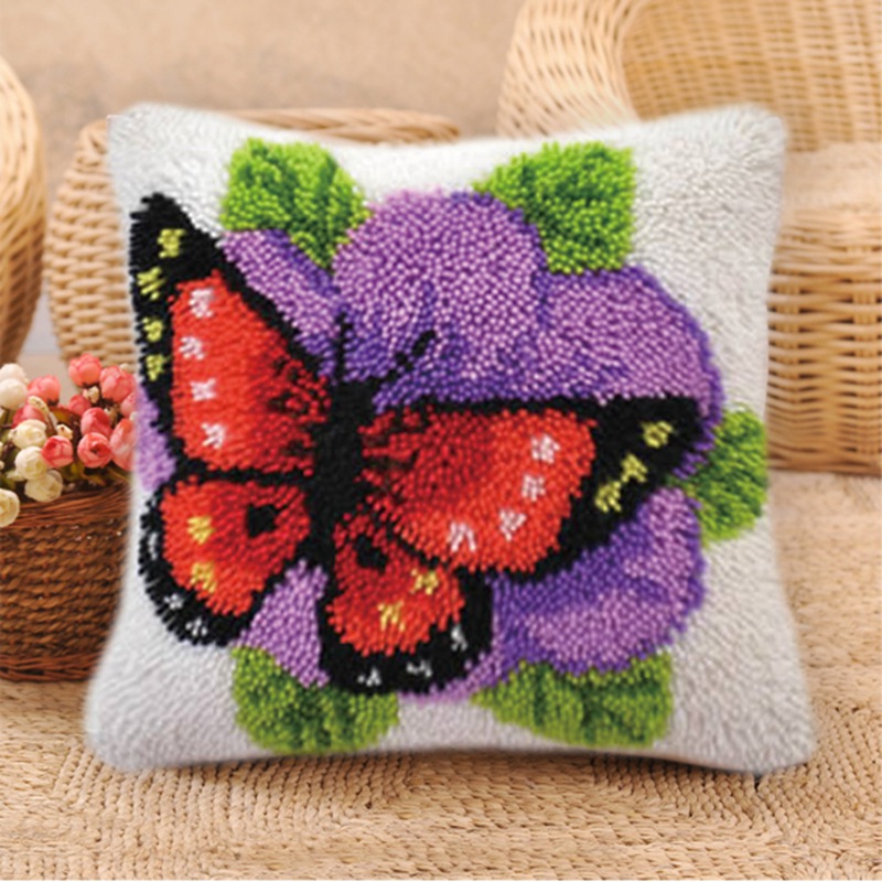 European Retro Flower Latch Ho - Printed Embroidery Kit 评论和价格