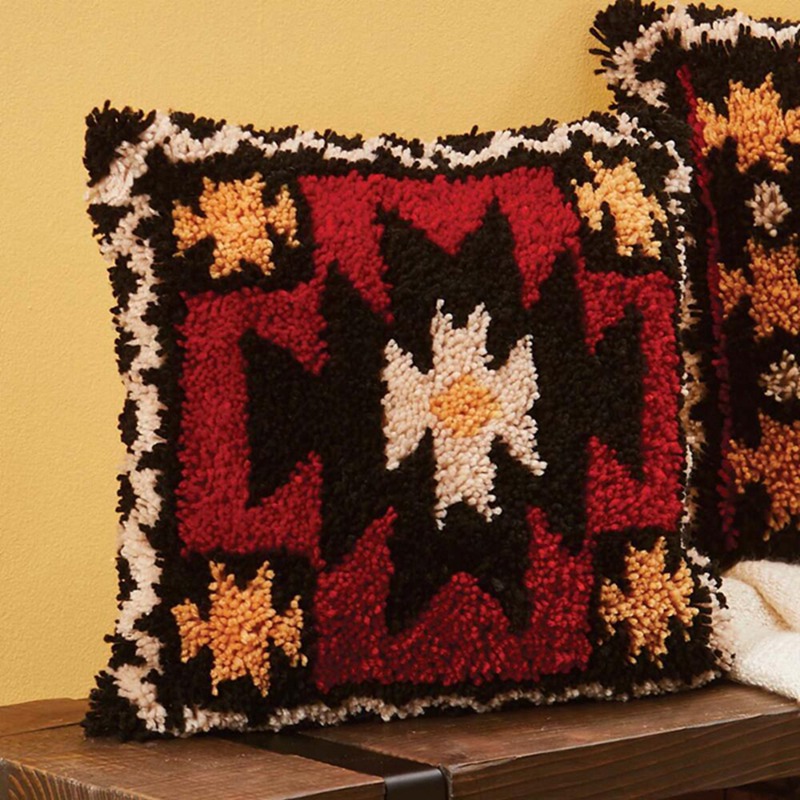 European Retro Flower Latch Ho - Printed Embroidery Kit 评论和价格