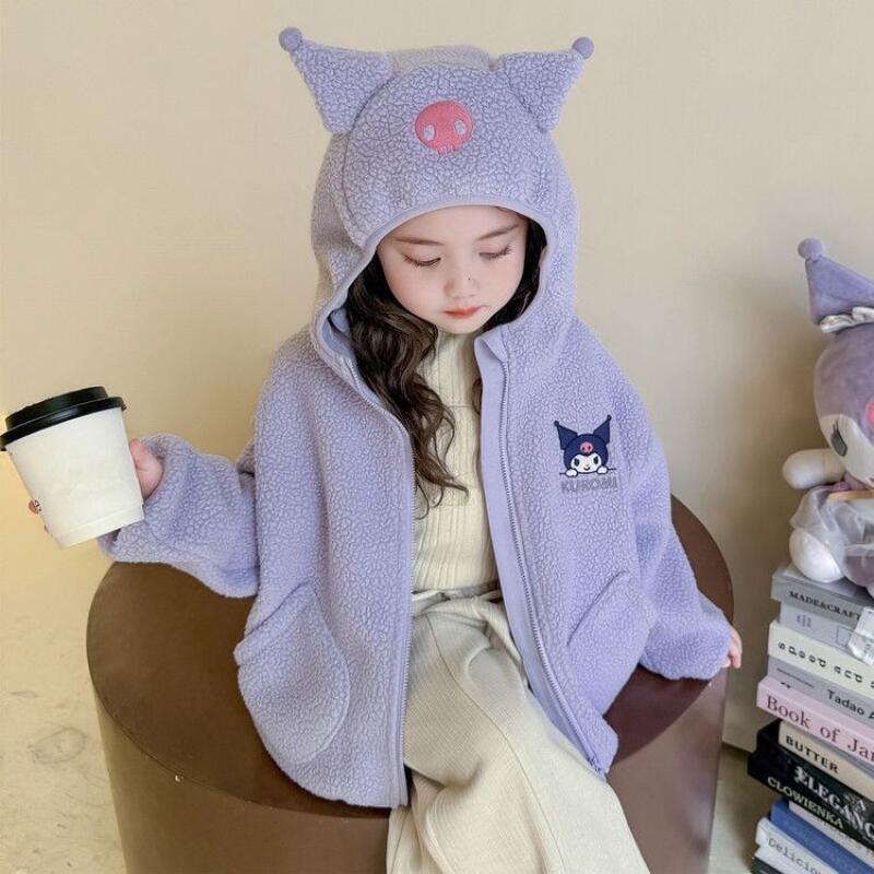 Hot Sanrio Girls Velvet Long-S - Embroidery Shirt 评论和价格