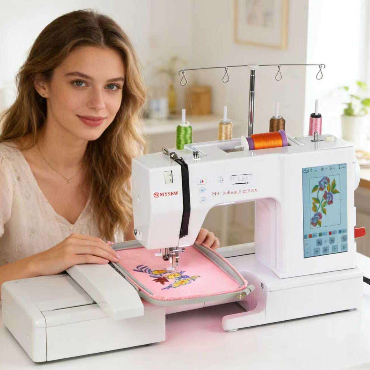 MYSEW M9 Customizable High-Spe - Embroidery Computer 评论和价格