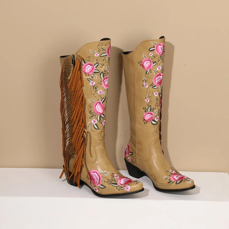 Fashion Embroidery Flower West - Embroidery Yes 评论和价格