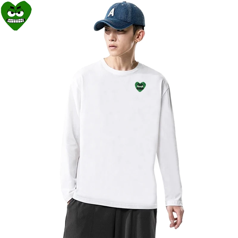 Break Egg Men Long-sleeved T-s - Embroidery Egg 评论和价格