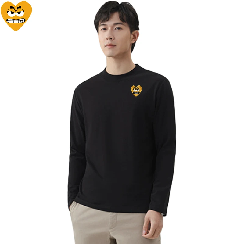 Break Egg Men Long-sleeved T-s - Embroidery Egg 评论和价格