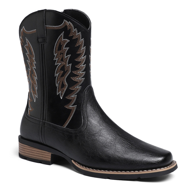 Men High Boot Luxury Embroider - Embroidery Yes 评论和价格