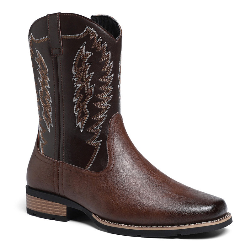 Men High Boot Luxury Embroider - Embroidery Yes 评论和价格