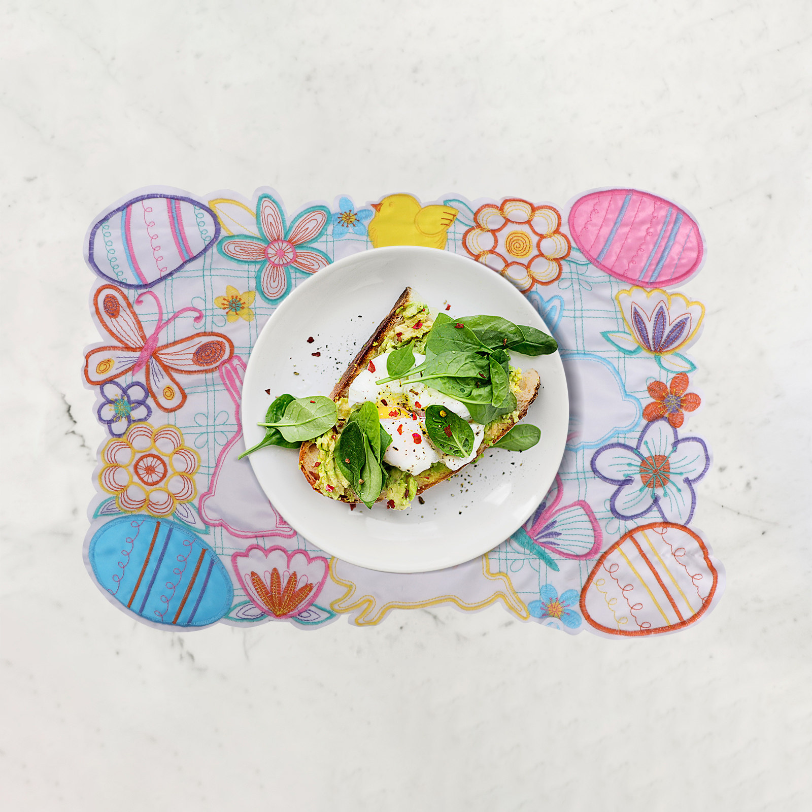 1Pcs Rabbit Easter Egg Placema - Embroidery Egg 评论和价格