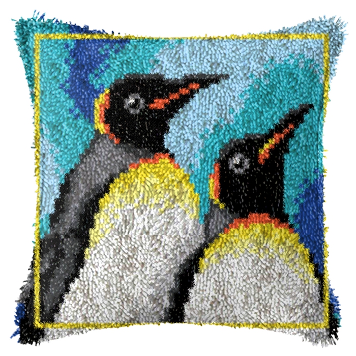 Cute Animal Latch hook rug kit - Printed Embroidery Kit 评论和价格