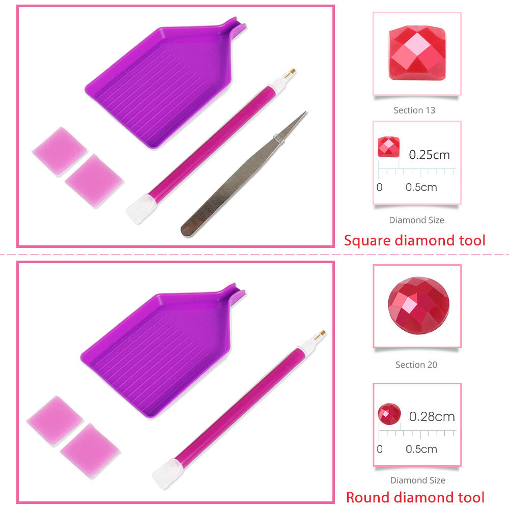Evershine 5D DIY Diamond Embro - Embroidery Flower Pattern 评论和价格